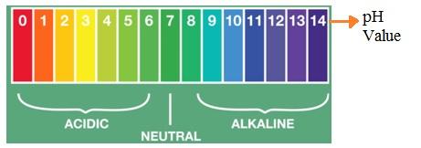 pH universal scale