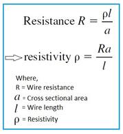 Wire Resistivity Calculator and Formula